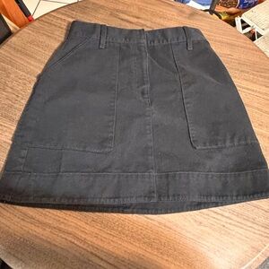 Banana Republic Black Mini Skirt